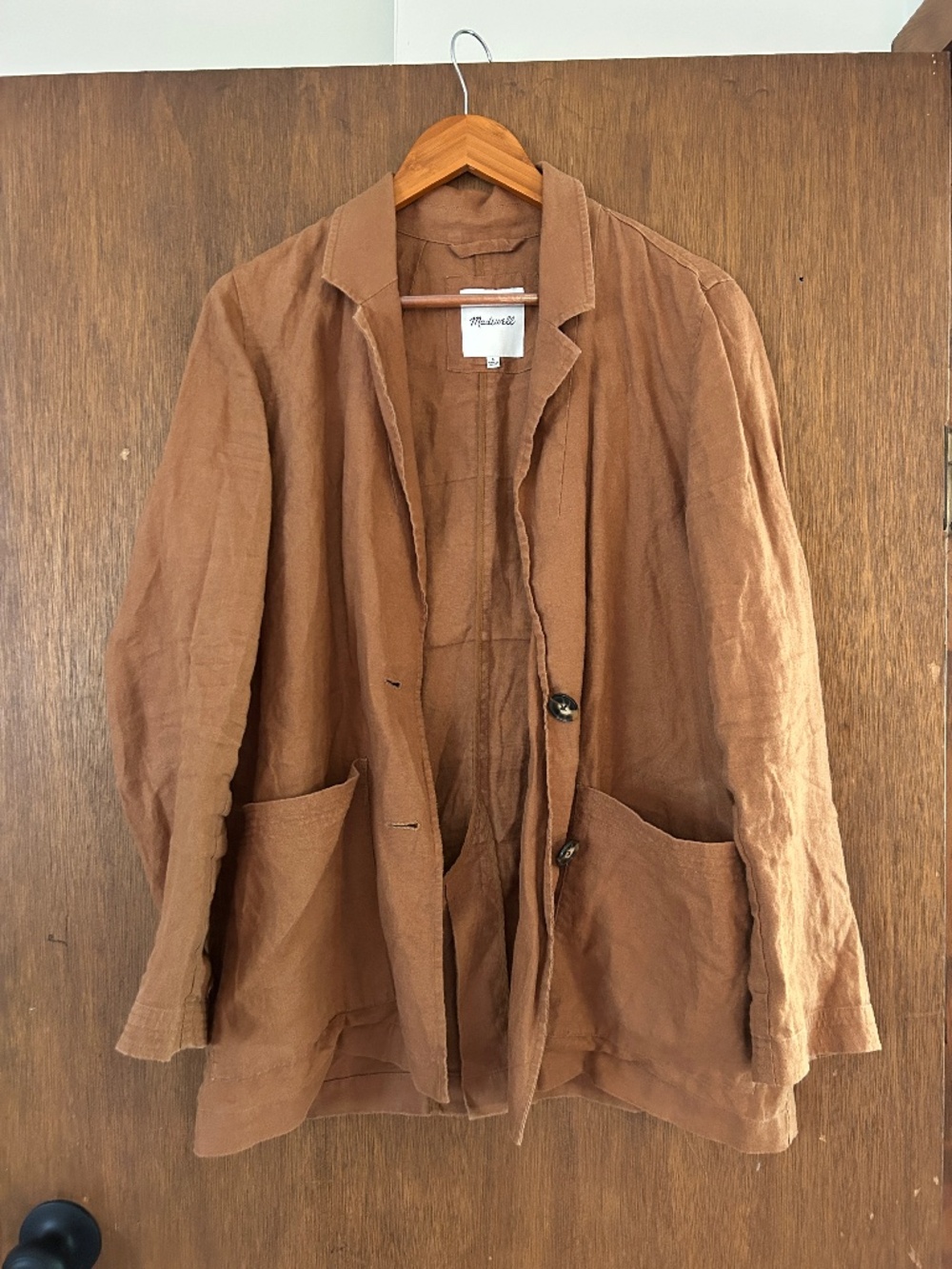 Madewell Dorset linen blazer - Picture 6 of 8